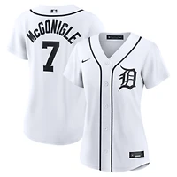 Women's Nike Kevin McGonigle White Detroit Tigers Home Replica Jersey