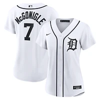 Women's Nike Kevin McGonigle White Detroit Tigers Home Replica Jersey
