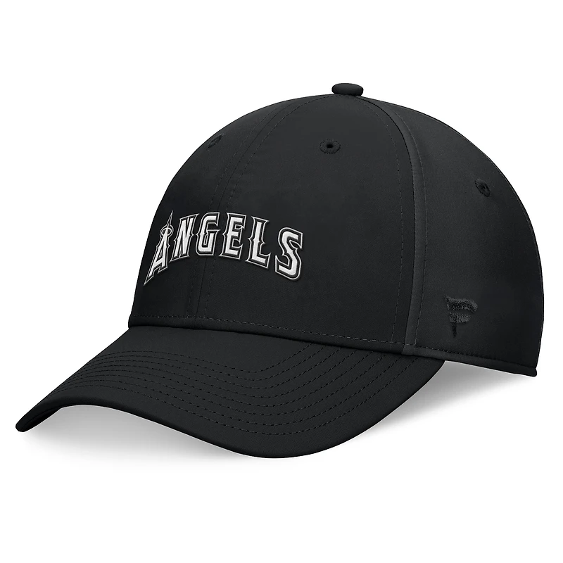 Men's Fanatics Black Los Angeles Angels Night Game Flex Hat