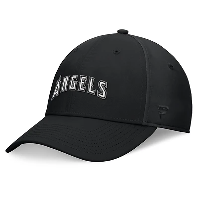 Men's Fanatics Black Los Angeles Angels Night Game Flex Hat