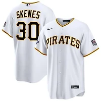 2026 All-Star Game Men's Pittsburgh Pirates Paul Skenes Nike White Replica Jersey