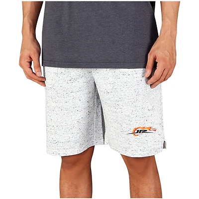 Men's Concepts Sport  White/Charcoal Dale Earnhardt Jr. Throttle Knit Jam Shorts