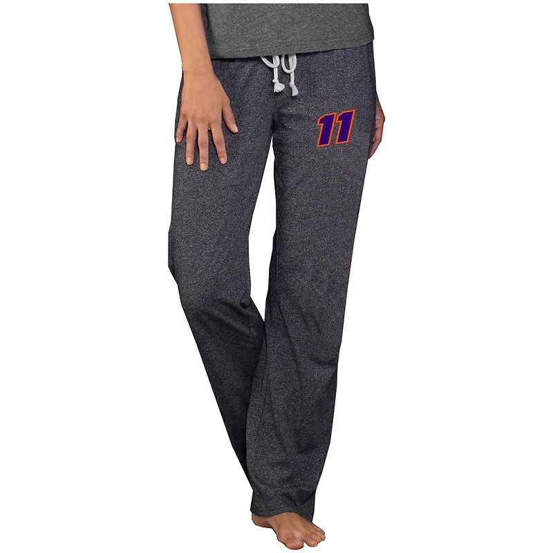 Women's Concepts Sport  Charcoal Denny Hamlin Quest Knit Pants