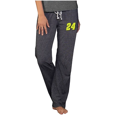 Women's Concepts Sport  Charcoal William Byron Quest Knit Pants
