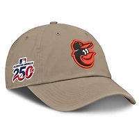 Men's Nike Khaki Baltimore Orioles Celebrating America's 250th Club Adjustable Hat