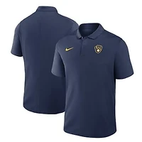 Men's Nike Navy Milwaukee Brewers Dri-FIT Victory Polo