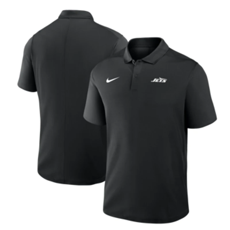Men's Nike Black New York Jets Dri-FIT Victory Polo