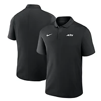 Men's Nike Black New York Jets Dri-FIT Victory Polo