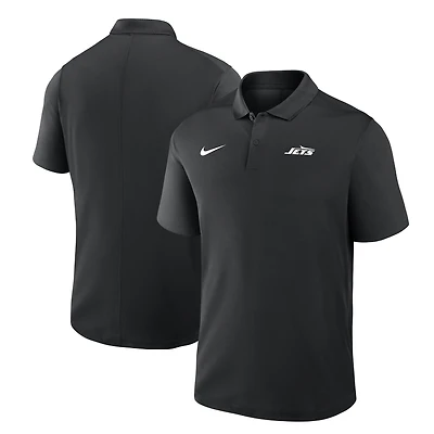 Men's Nike Black New York Jets Dri-FIT Victory Polo