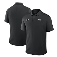 Men's Nike Black New York Jets Dri-FIT Victory Polo