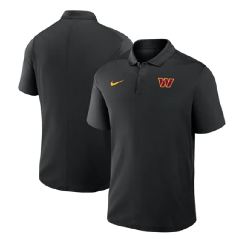 Men's Nike Black Washington Commanders Dri-FIT Victory Polo