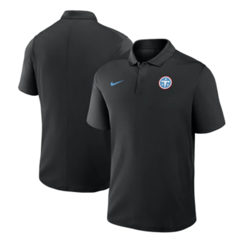 Men's Nike Black Tennessee Titans Dri-FIT Victory Polo
