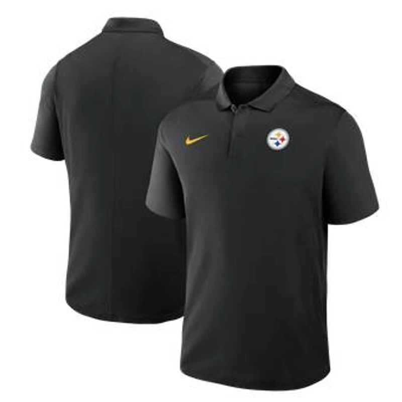 Men's Nike Black Pittsburgh Steelers Dri-FIT Victory Polo