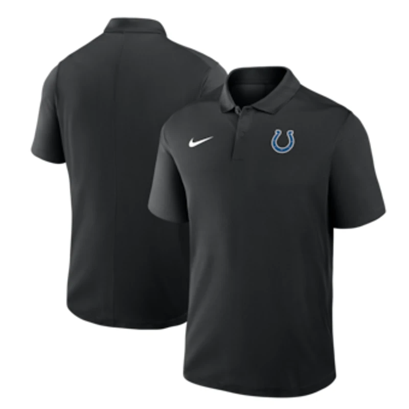 Men's Nike Black Indianapolis Colts Dri-FIT Victory Polo