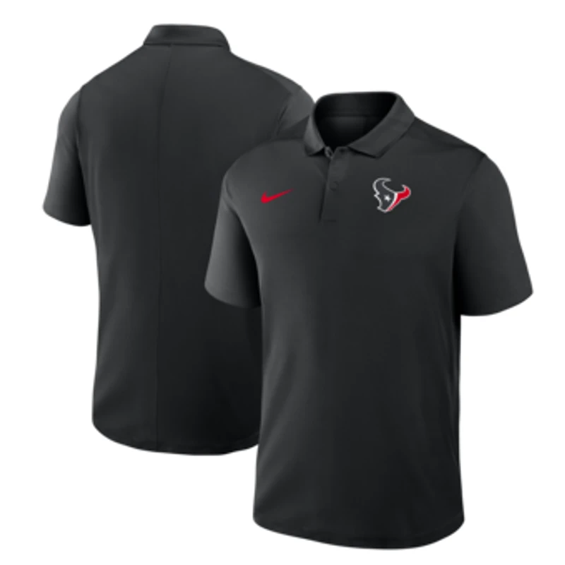 Men's Nike Black Houston Texans Dri-FIT Victory Polo