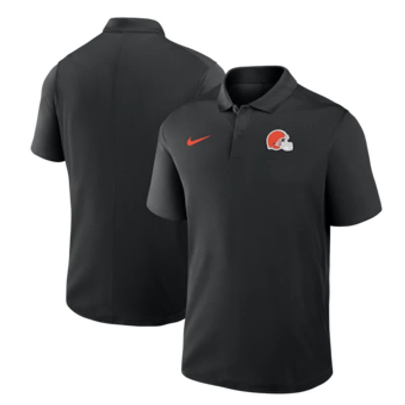 Men's Nike Black Cleveland Browns Dri-FIT Victory Polo
