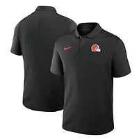 Men's Nike Black Cleveland Browns Dri-FIT Victory Polo