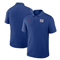 Men's Nike Royal New York Giants Dri-FIT Victory Polo