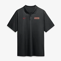 Men's Nike Black San Francisco 49ers Wordmark Victory Dri-FIT Polo