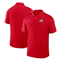 Men's Nike Scarlet Ohio State Buckeyes Dri-FIT Victory Polo