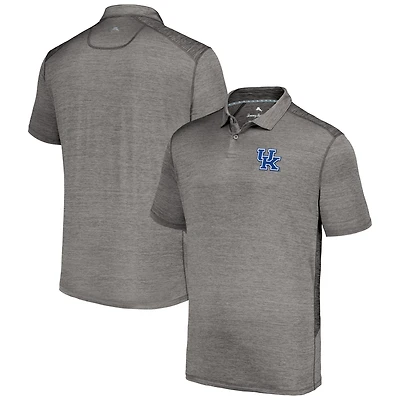 Men's Tommy Bahama Gray Kentucky Wildcats Delray IslandZone Polo