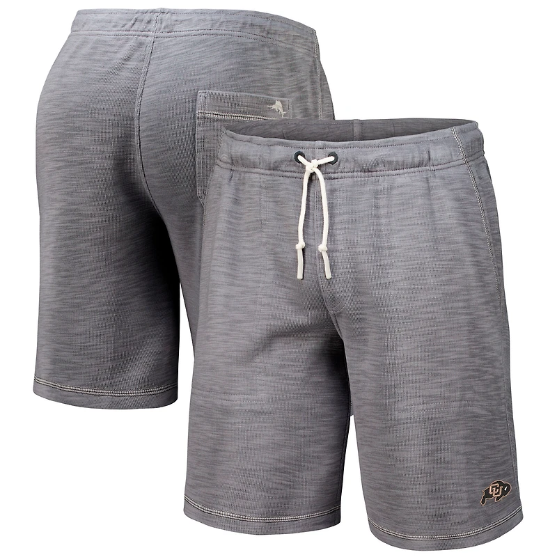 Men's Tommy Bahama Gray Colorado Buffaloes Tobago Bay Tri-Blend Shorts