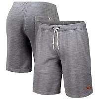 Men's Tommy Bahama Gray Oregon State Beavers Tobago Bay Tri-Blend Shorts