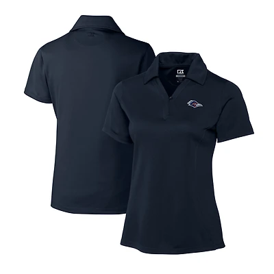Women's Cutter & Buck  Navy UTSA Roadrunners DryTec Genre Textured Solid Polo