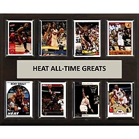 Miami Heat 12" x 15" Trading Card Plaque