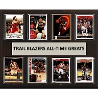 Portland Trail Blazers 12" x 15" Trading Card Plaque