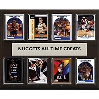 Denver Nuggets 12" x 15" Trading Card Plaque