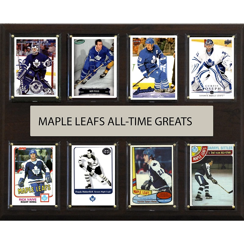 Toronto Maple Leafs 12" x 15" Trading Card Plaque