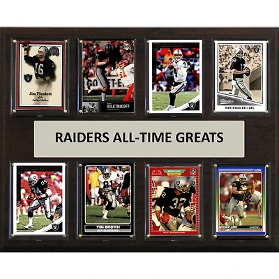 Las Vegas Raiders 12" x 15" Trading Card Plaque