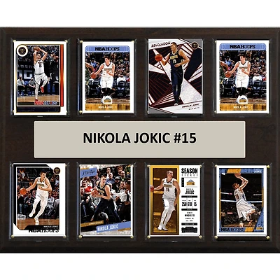 Nikola Jokic Denver Nuggets 12" x 15" Trading Card Plaque