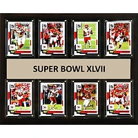Kansas City Chiefs 12" x 15" Super Bowl XLVII Trading Card Plaque