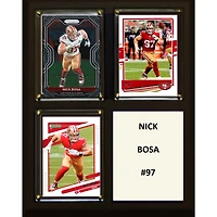 Nick Bosa San Francisco 49ers 8" x 10" Trading Card Plaque
