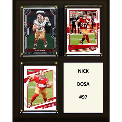 Nick Bosa San Francisco 49ers 8" x 10" Trading Card Plaque