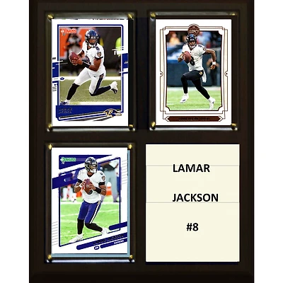 Lamar Jackson Baltimore Ravens 8" x 10" Trading Card Plaque