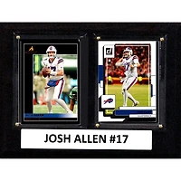 Josh Allen Buffalo Bills 6" x 8" Trading Card Plaque
