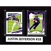 Justin Jefferson Minnesota Vikings 6" x 8" Trading Card Plaque