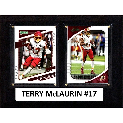 Terry McLaurin Washington Commanders 6" x 8" Trading Card Plaque