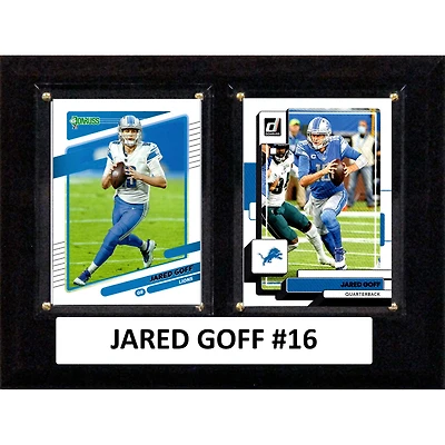Jared Goff Detroit Lions 6" x 8" Trading Card Plaque