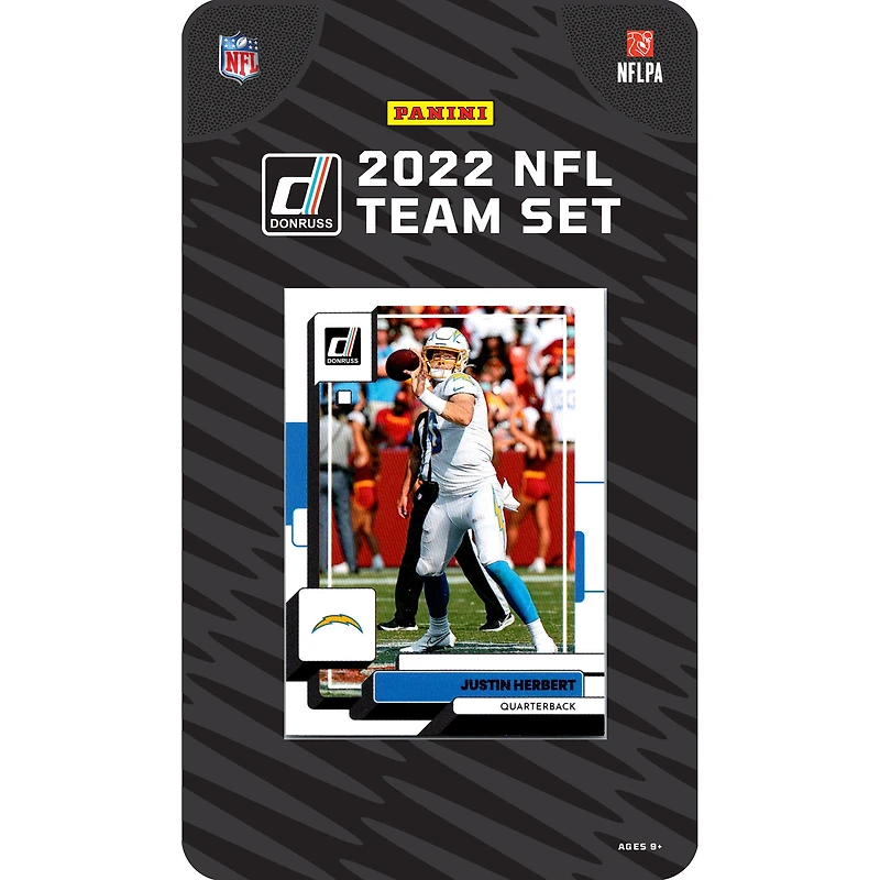Los Angeles Chargers 2022 Trading Cards Team Set