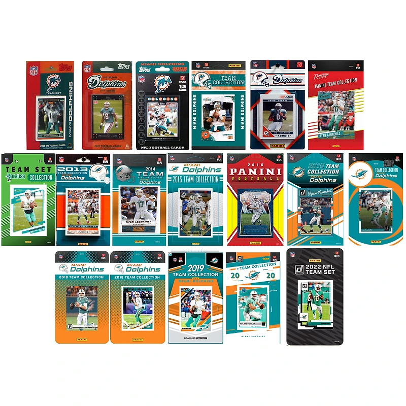 Miami Dolphins Trading Cards Team Sets