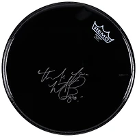 Charlie Watts Rolling Stones Autographed Drumhead - BAS