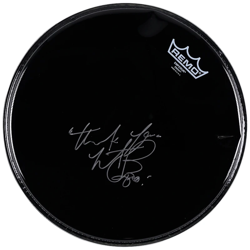 Charlie Watts Rolling Stones Autographed Drumhead - BAS
