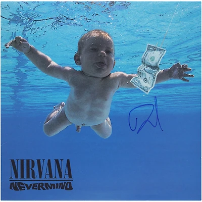 Dave Grohl Nirvana Autographed Nevermind Album - BAS