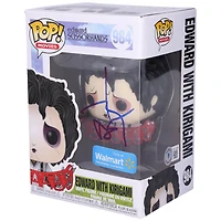 Johnny Depp Edward Scissorhands Autographed Edward with Kirigami #984 Funko Pop! Figurine - BAS