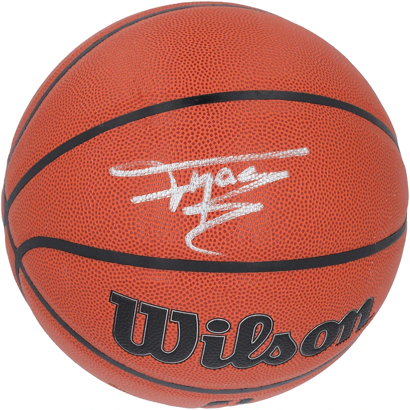 Tracy McGrady Houston Rockets Autographed Wilson Authentic Series Indoor/Outdoor Basketball
