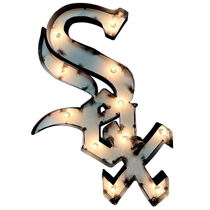 Imperial  Chicago White Sox 18'' x 25'' Logo Recycled Metal Sign